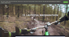 Desktop Screenshot of lautertal-bikemarathon.de