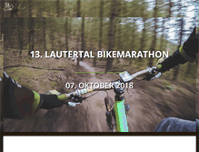 Tablet Screenshot of lautertal-bikemarathon.de
